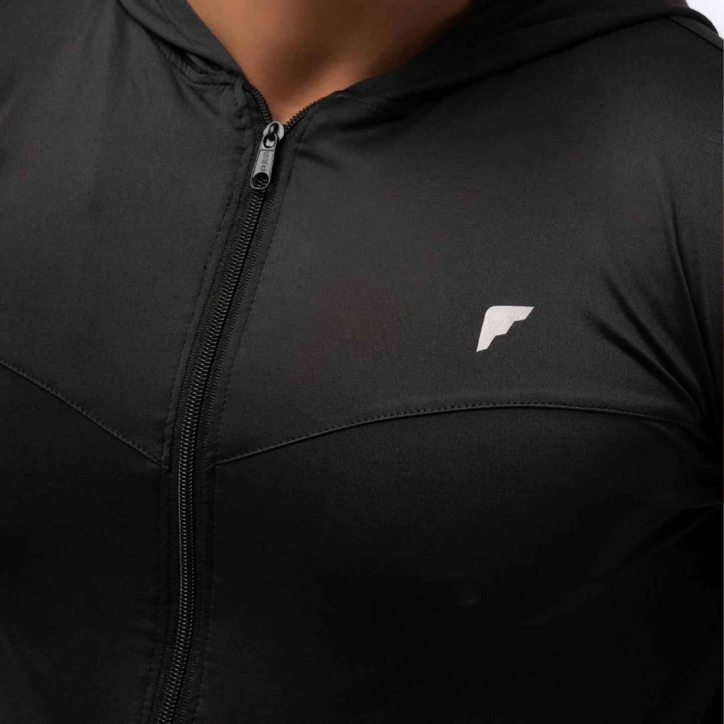 Compression Hoodie Jacket Quickdry Super Stretch FJS-014 Gym Running