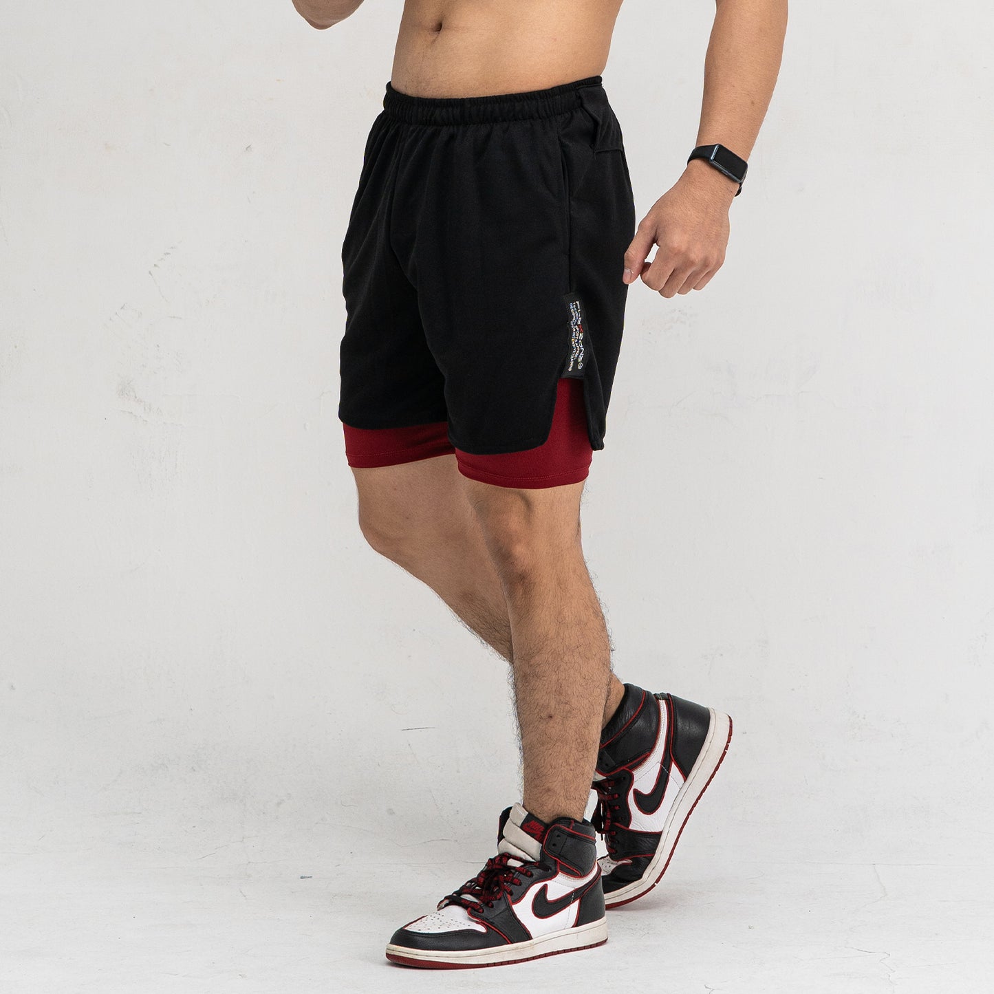 Running Shorts plus Legging Ventilate series FCS-044