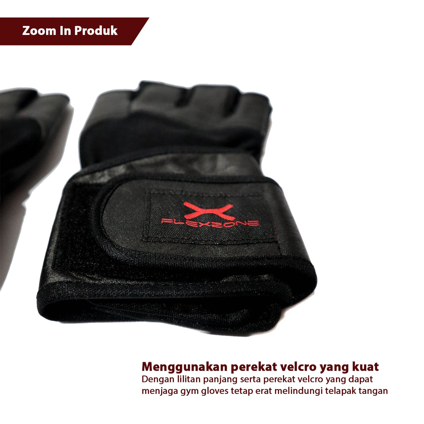 Sports Gloves with Short Wrist Strap FAG-006