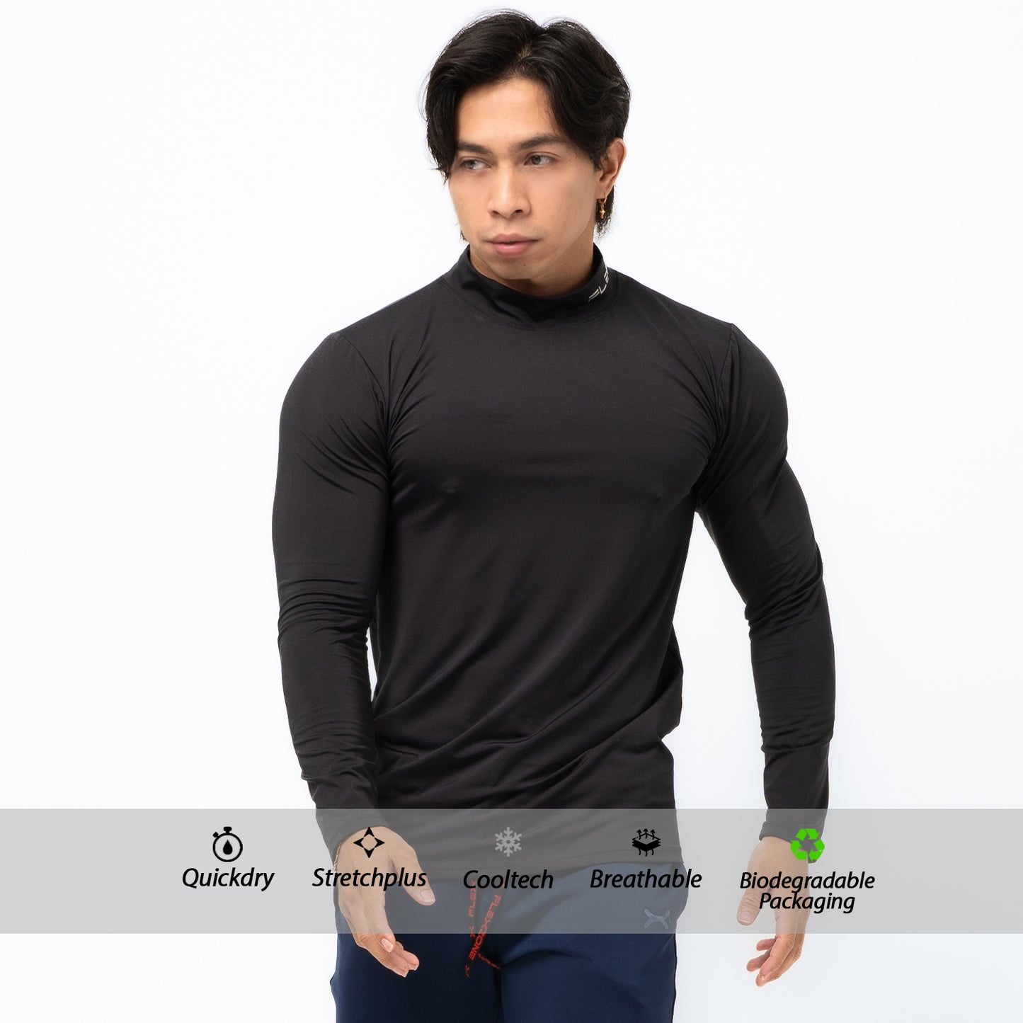 Baselayer Turtleneck Long Sleeves Men FPS-014