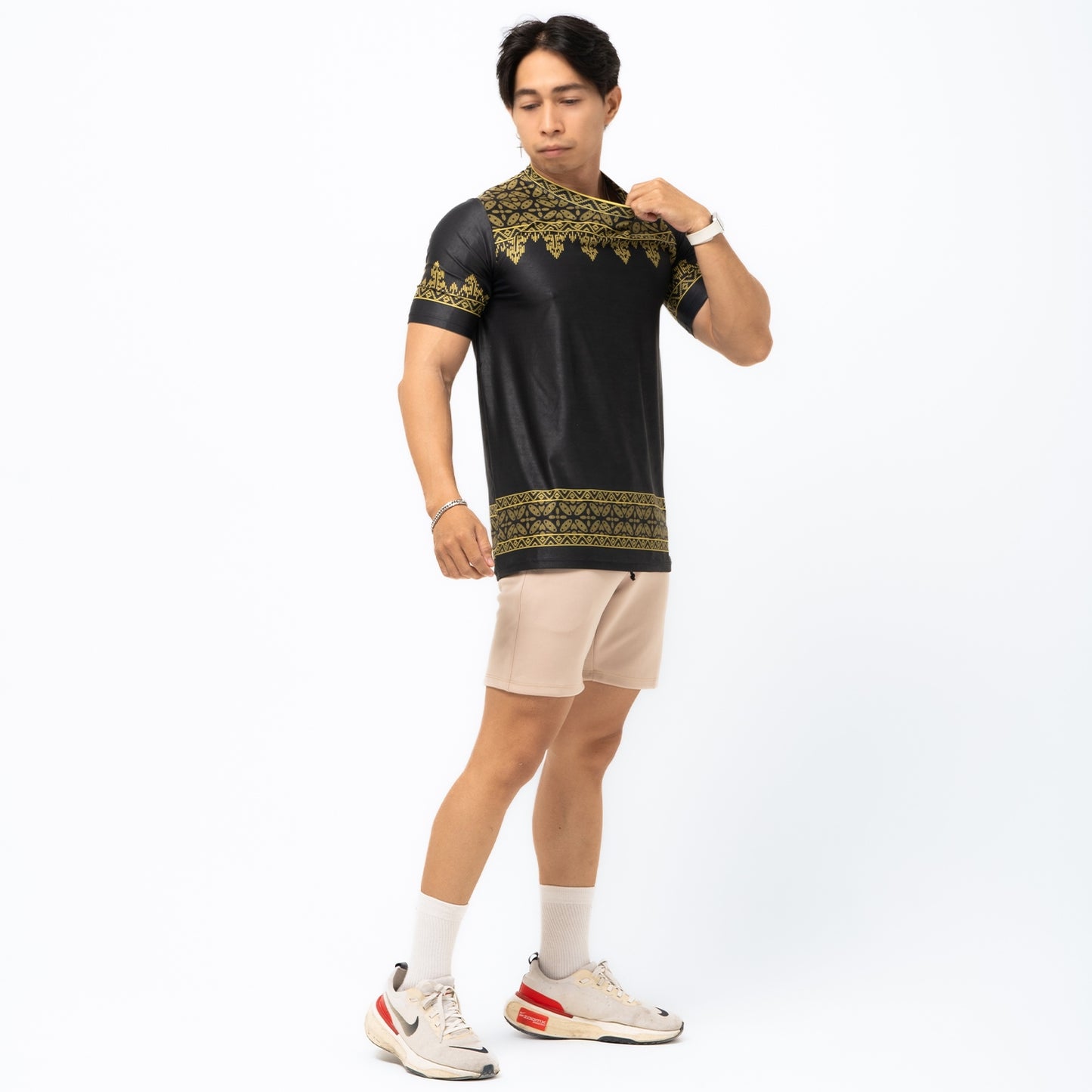 Sport Shirts Songket Style FTS-070HT Gym Running Casual