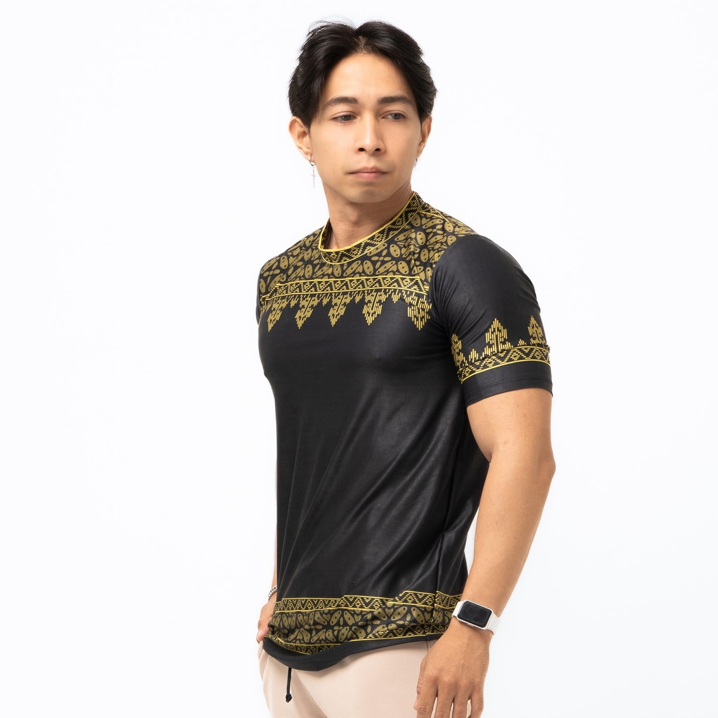 Sport Shirts Songket Style FTS-070HT Gym Running Casual