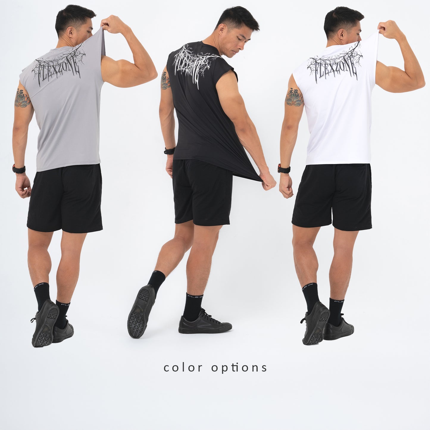 Sleeveless Gothic style Thunder series FVS-023