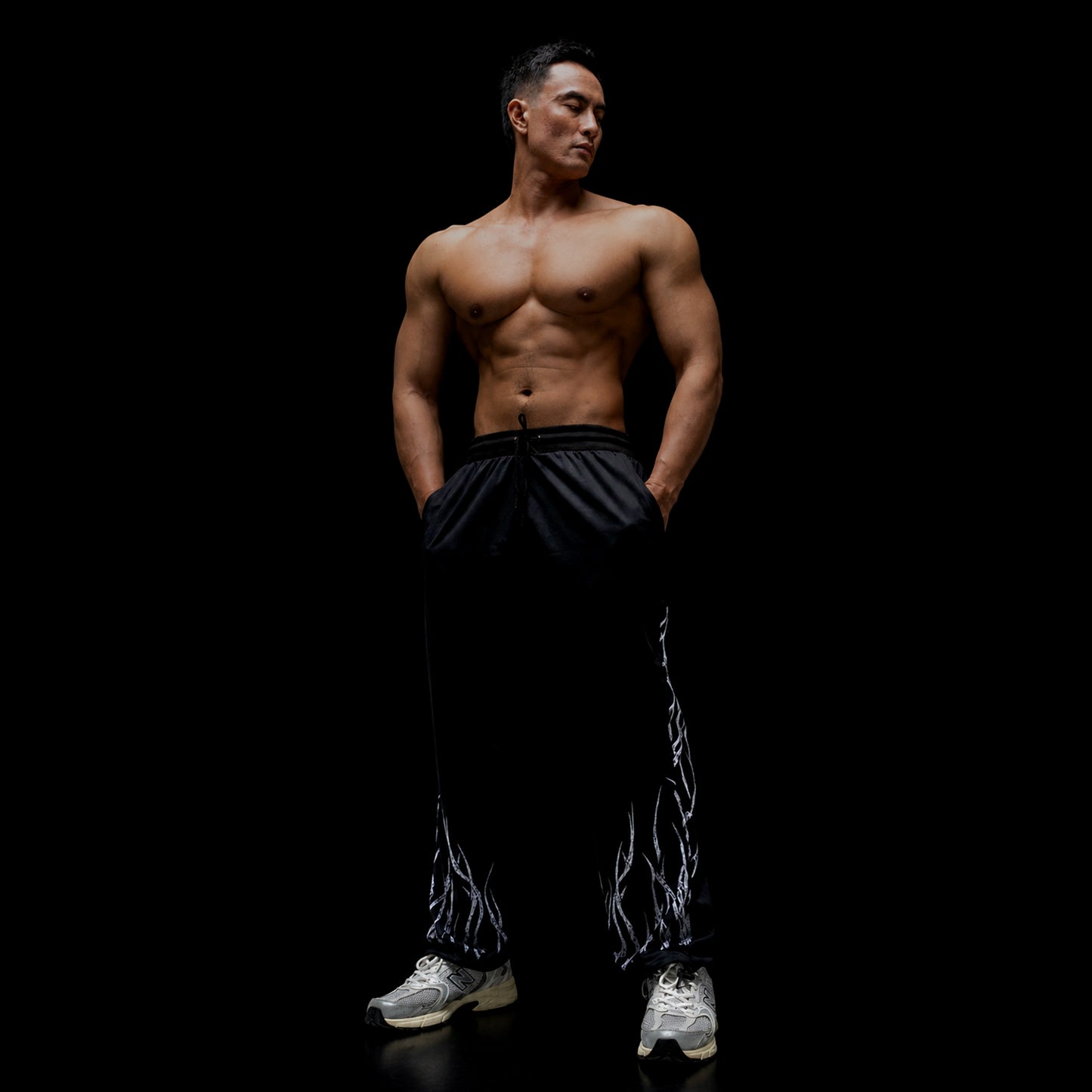 Veritate Oversize Track Pants Skeleton series VCS-002
