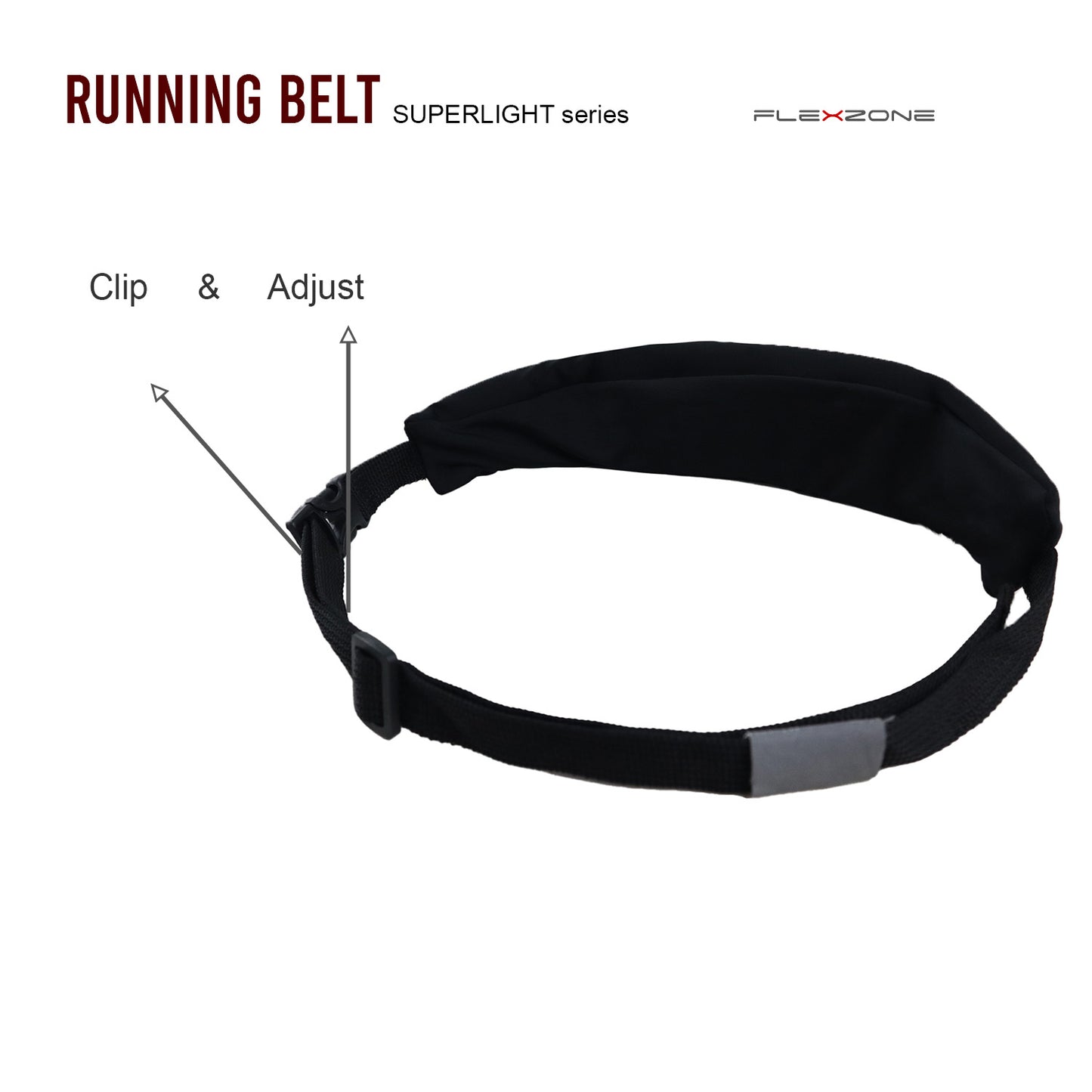 Running Belt Expandable Superlight series FAB-031