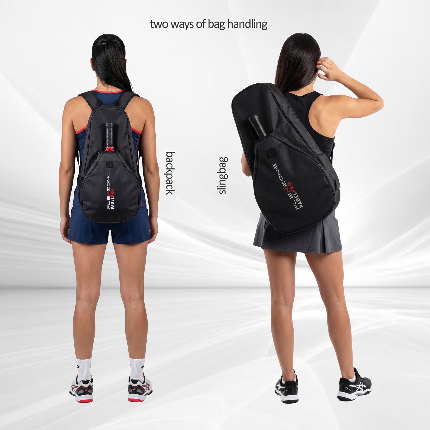 Padel Racket Bag Dual Mode Backpack Sling FAB-040