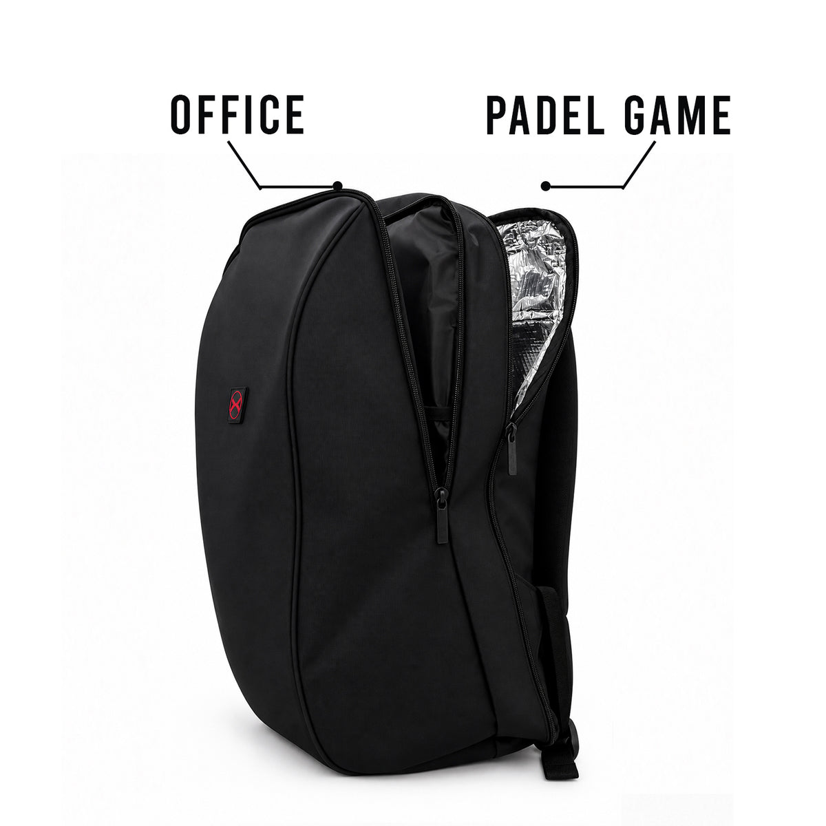 Padel Backpack ExecFlex series Tas Kantor dan Raket Padel Dual Mode FAB-046