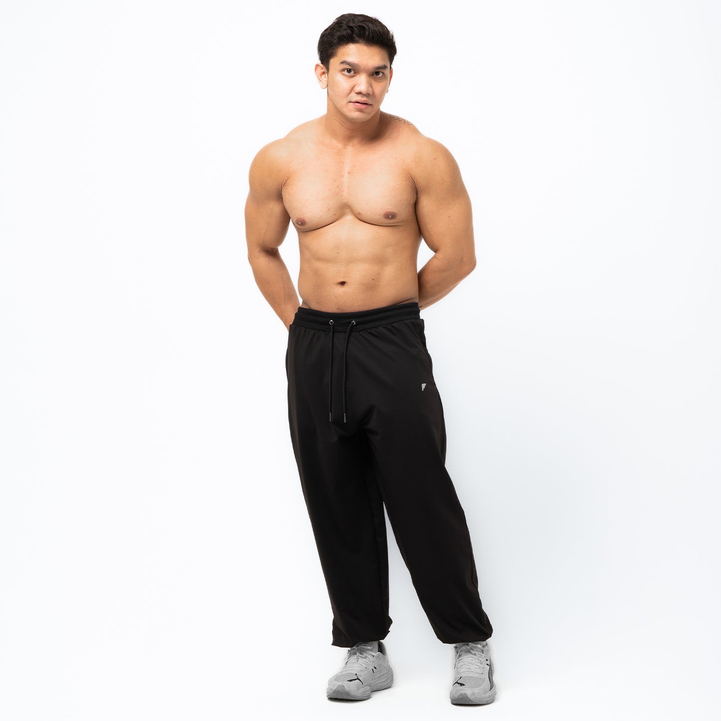 Baggy Sweat Pants with Drawstring FCS-051