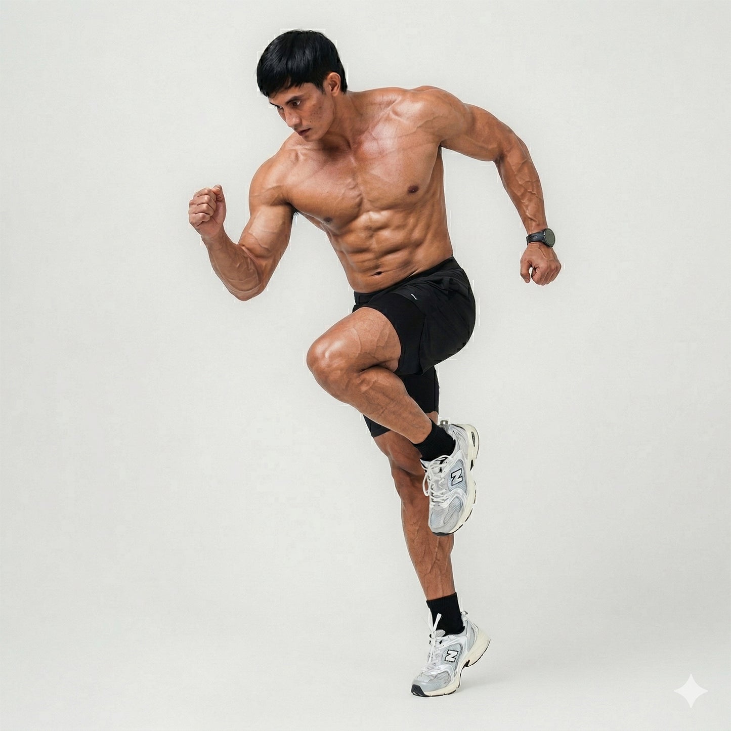 Running Shorts 3 inch plus Inner Pants FCS-059