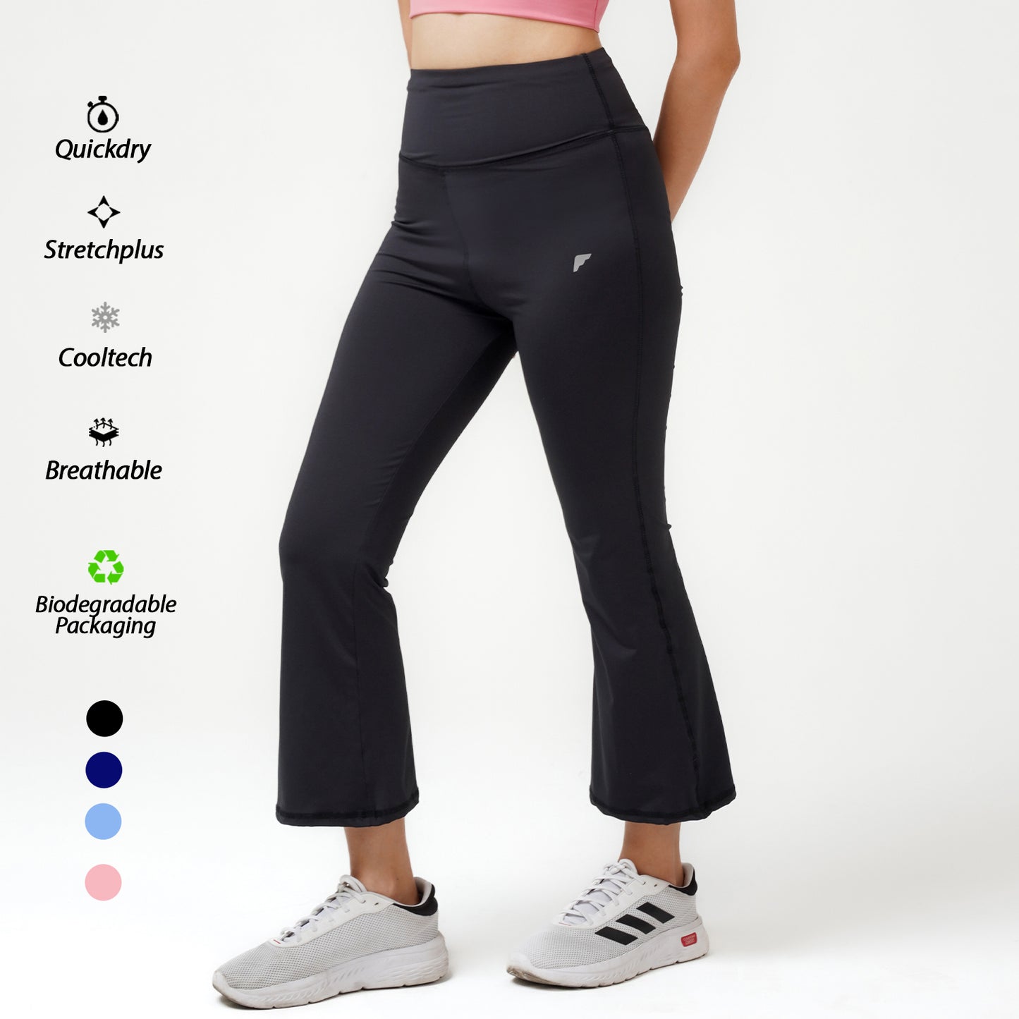 Flexzone Cutbray Legging Woman Celana Legging Wanita FHS-517 Yoga Pilates Zumba