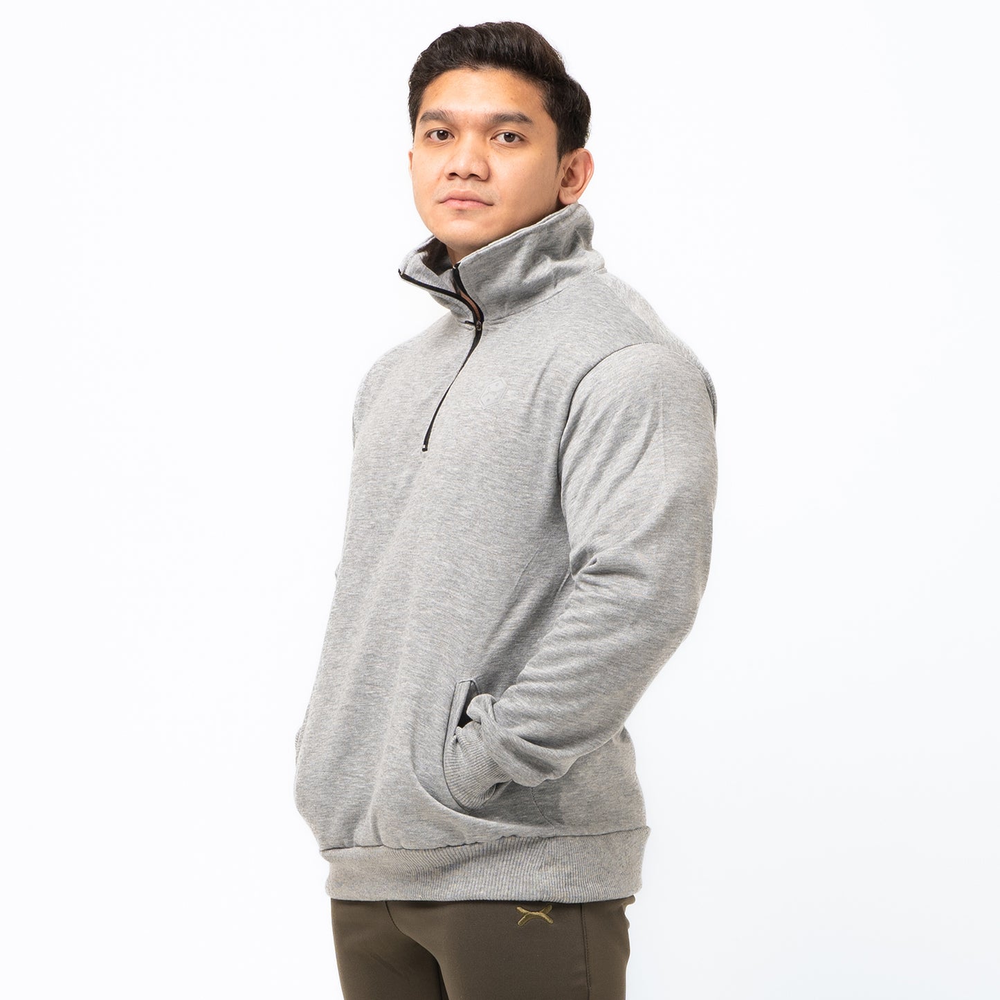 Sweater Fleece Half Zip Blitz series FJS-015 Warm