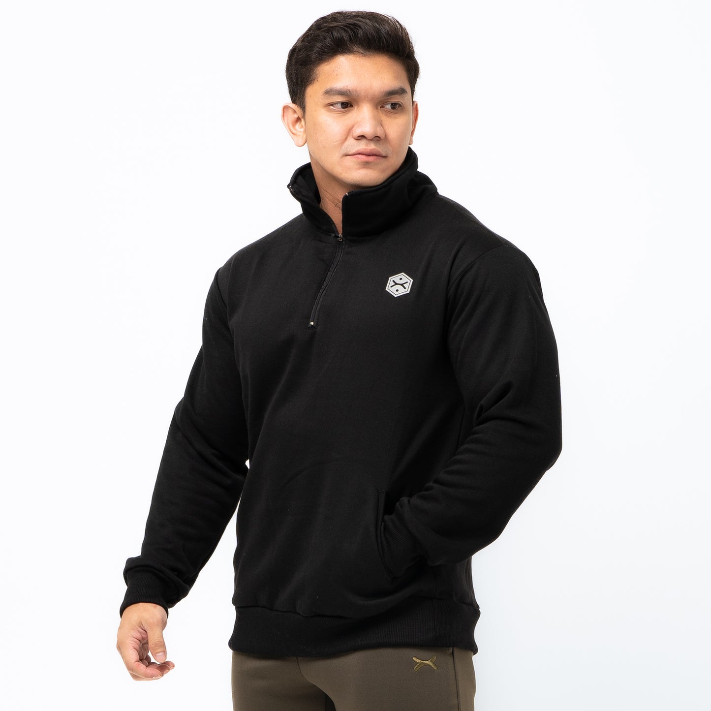 Sweater Fleece Half Zip Blitz series FJS-015 Warm