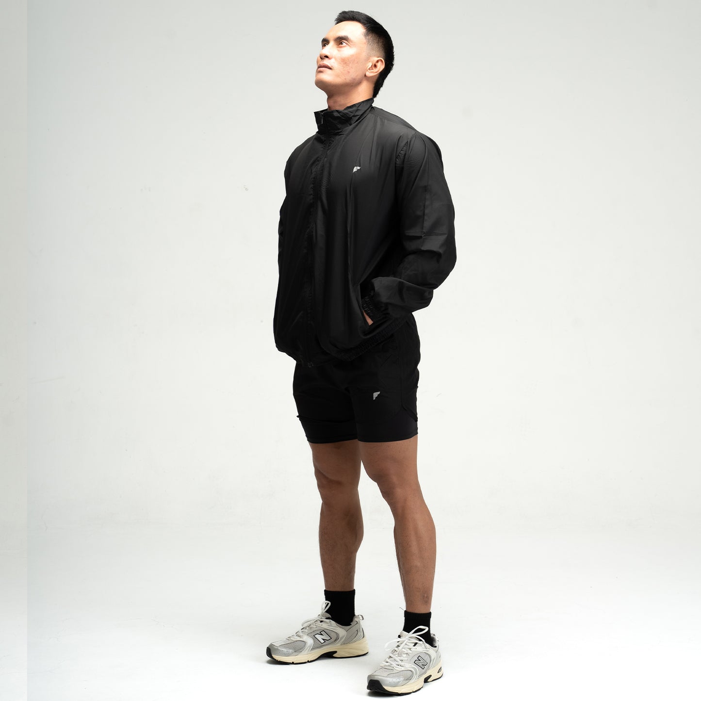 Jaket Windbreaker Lari Gym FJS-017