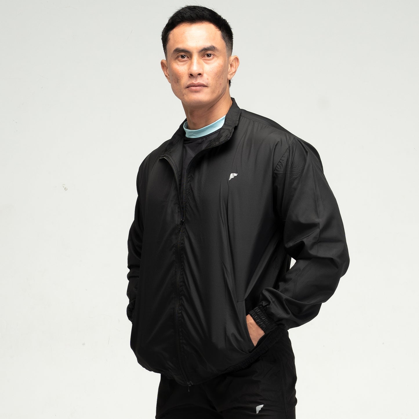 Jaket Windbreaker Lari Gym FJS-017