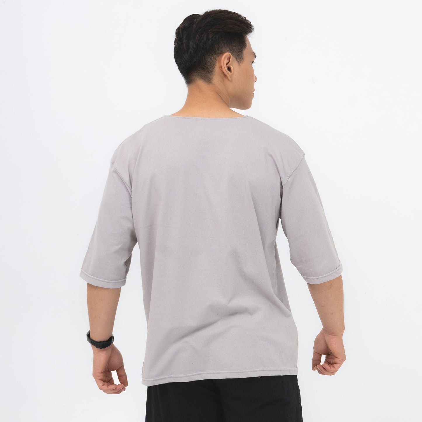 Oversize Tee V Neck FTS-069