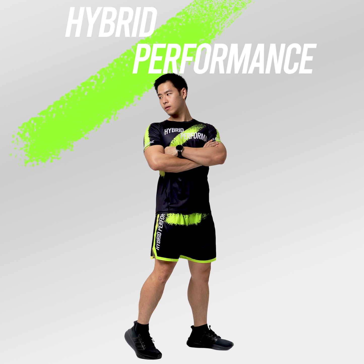 Hybrid Performance series Sports Tee Tanks Shorts FTS-079