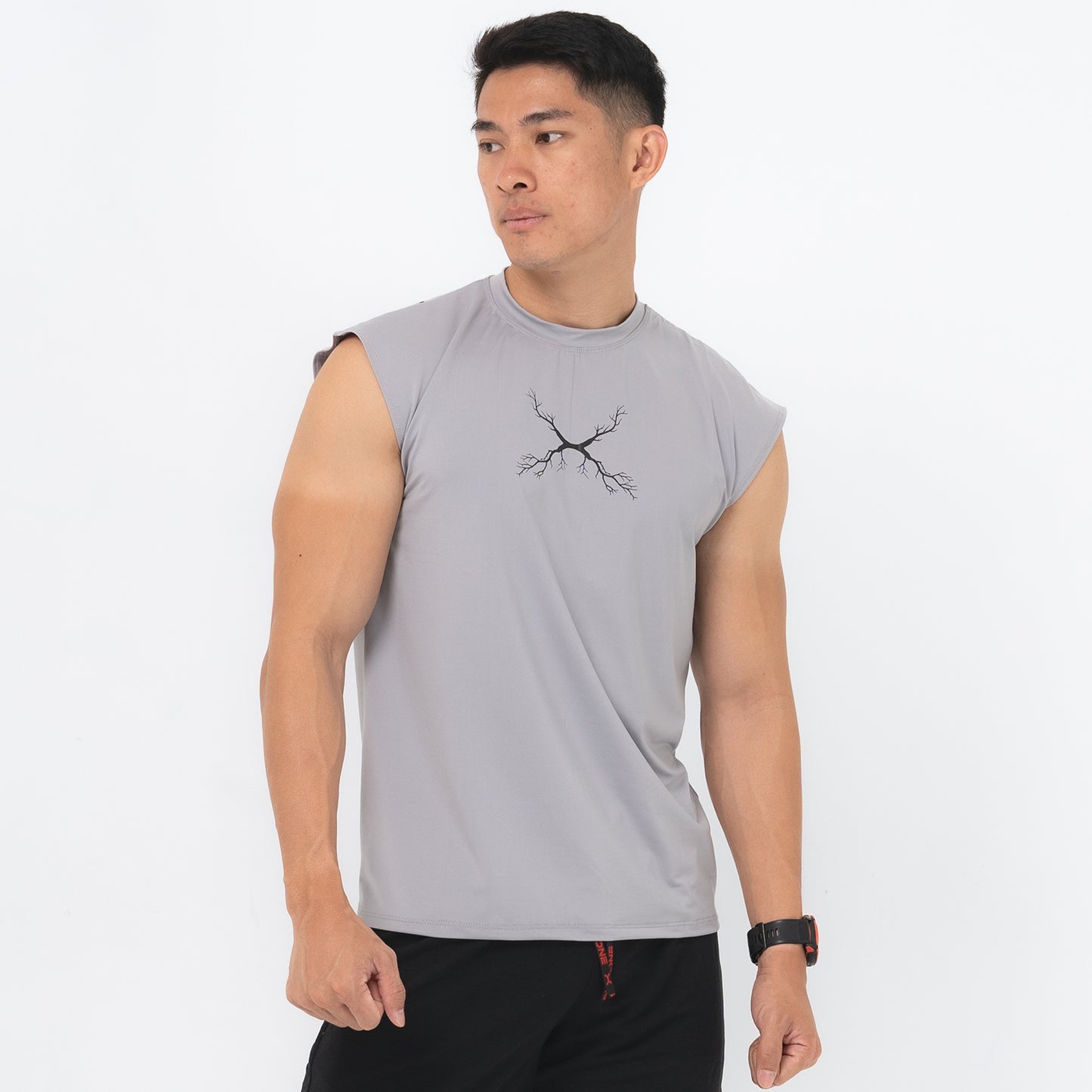 Sleeveless Gothic style Thunder series FVS-023