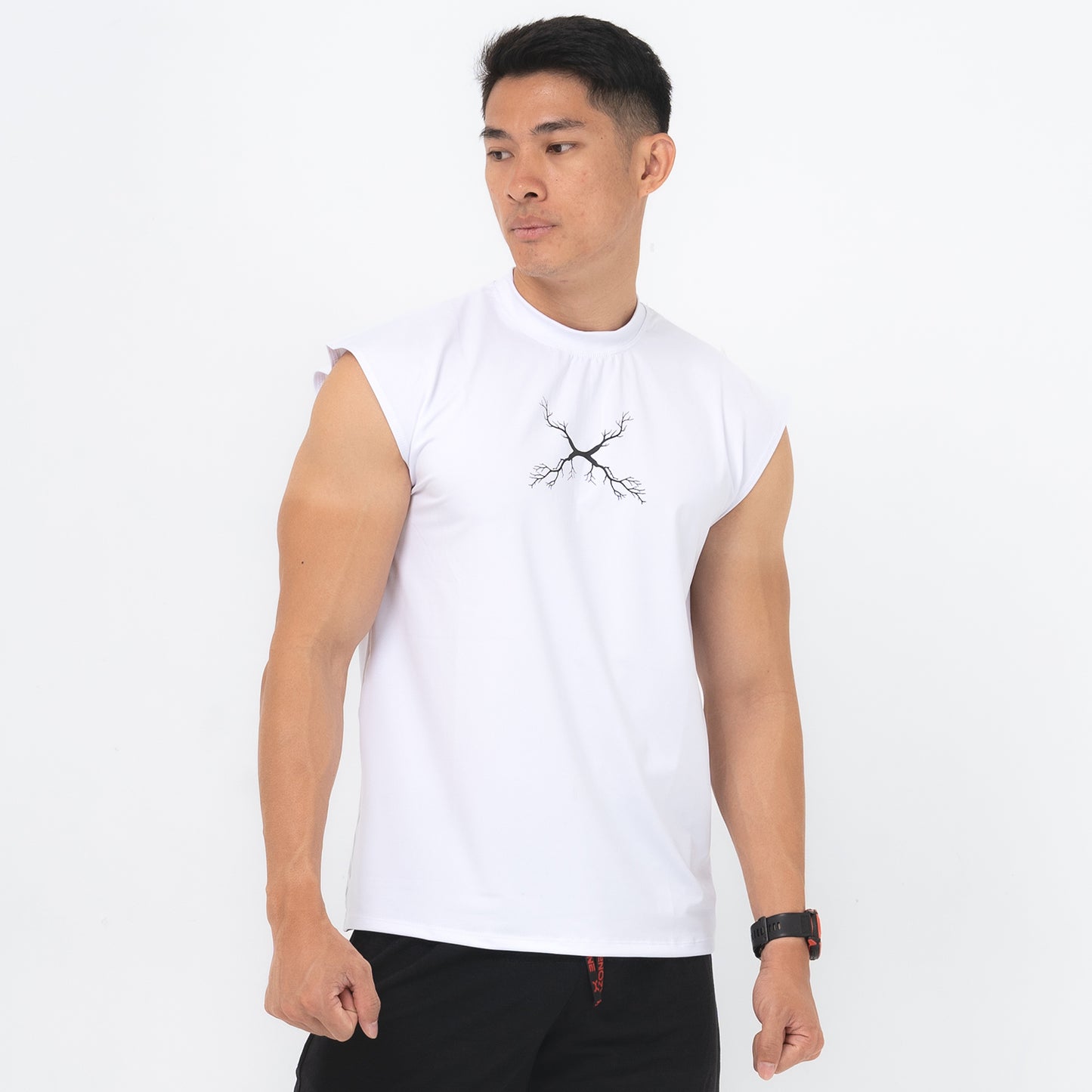 Sleeveless Gothic style Thunder series FVS-023