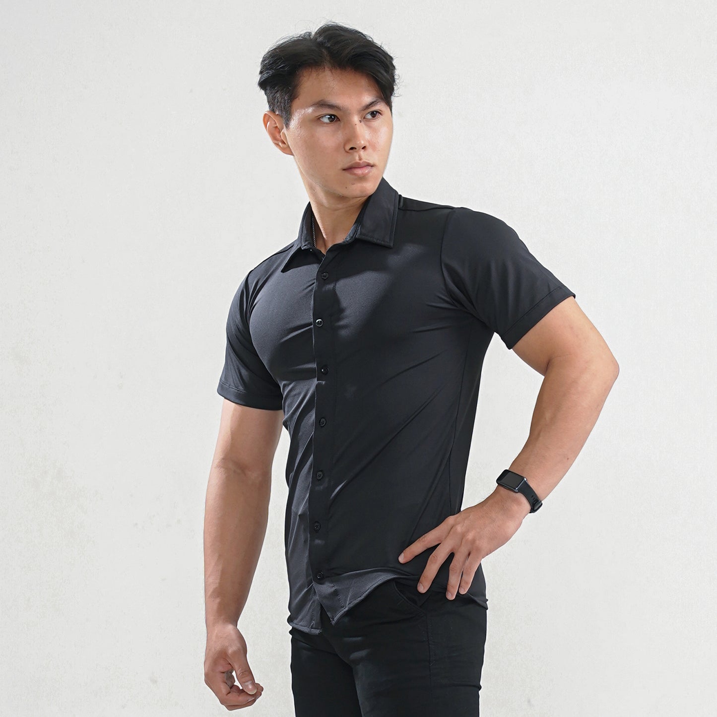 Short Sleeves Shirts Fit Style ITK-007