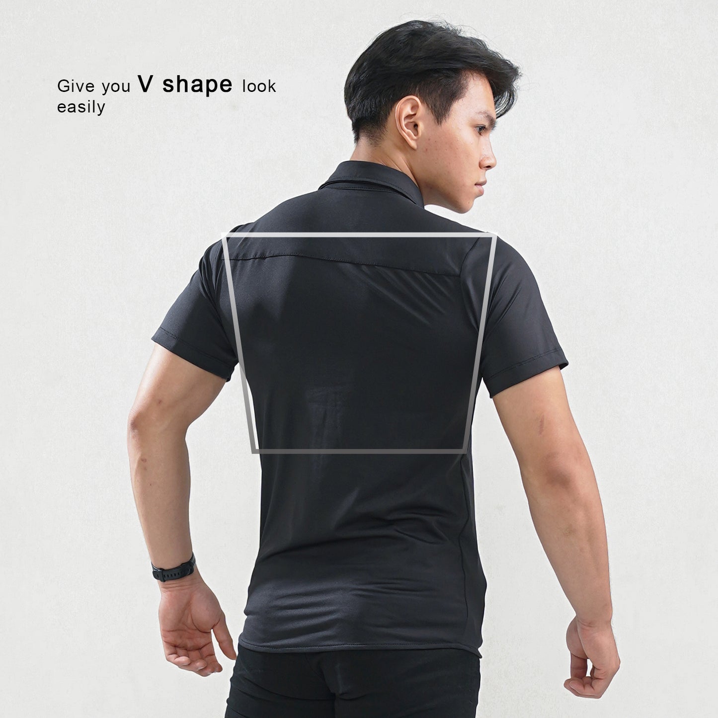 Short Sleeves Shirts Fit Style ITK-007