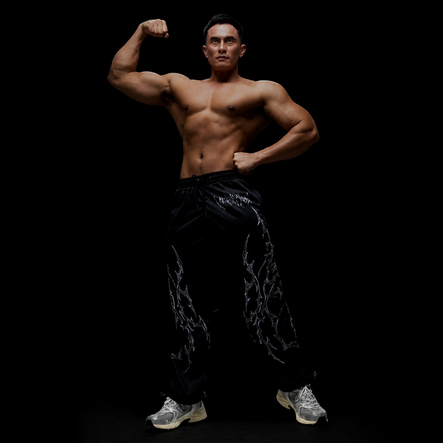 Veritate Oversize Track Pants Stalactite series VCS-003 Celana Olahraga Gym Fitness Lari