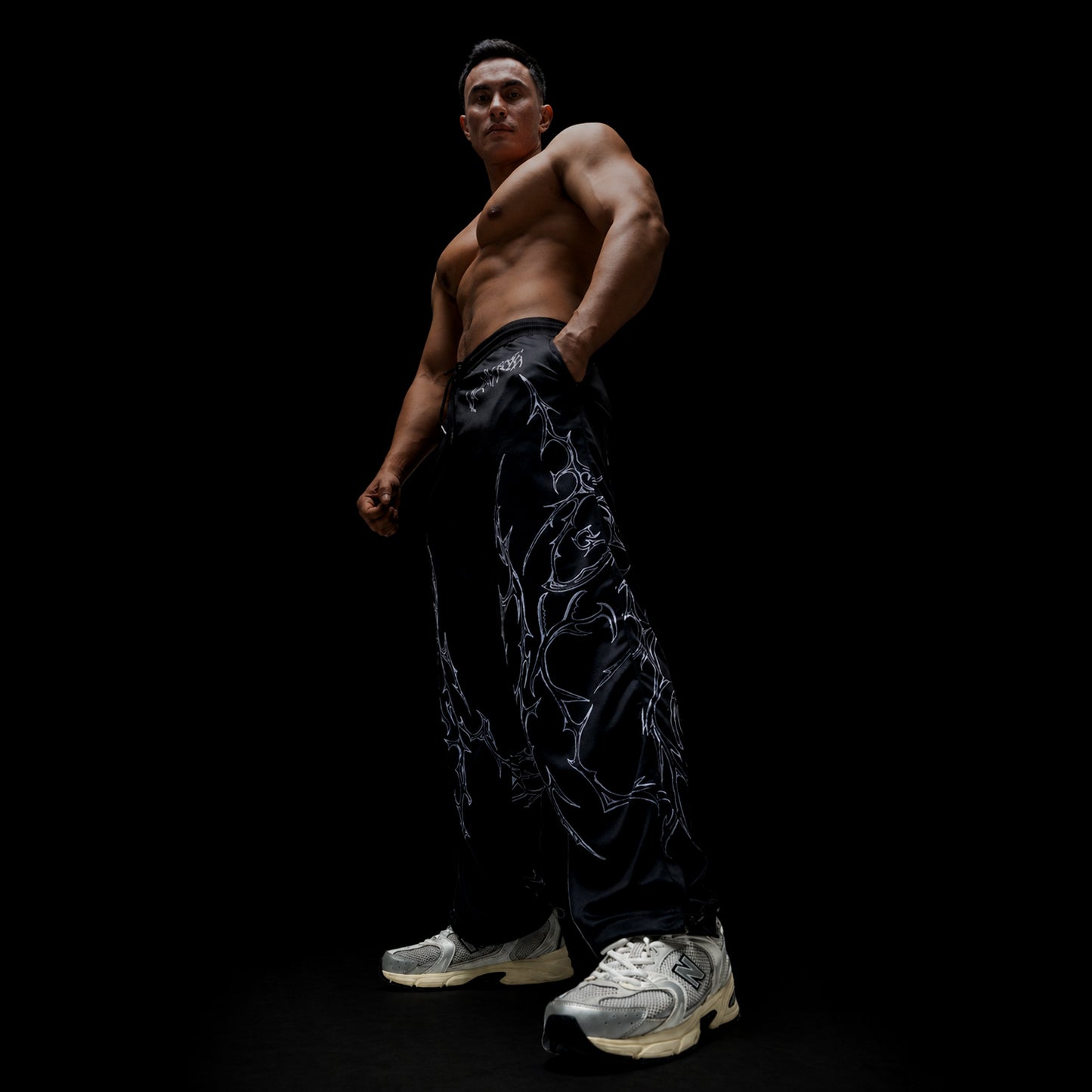 Veritate Oversize Track Pants Stalactite series VCS-003 Celana Olahraga Gym Fitness Lari