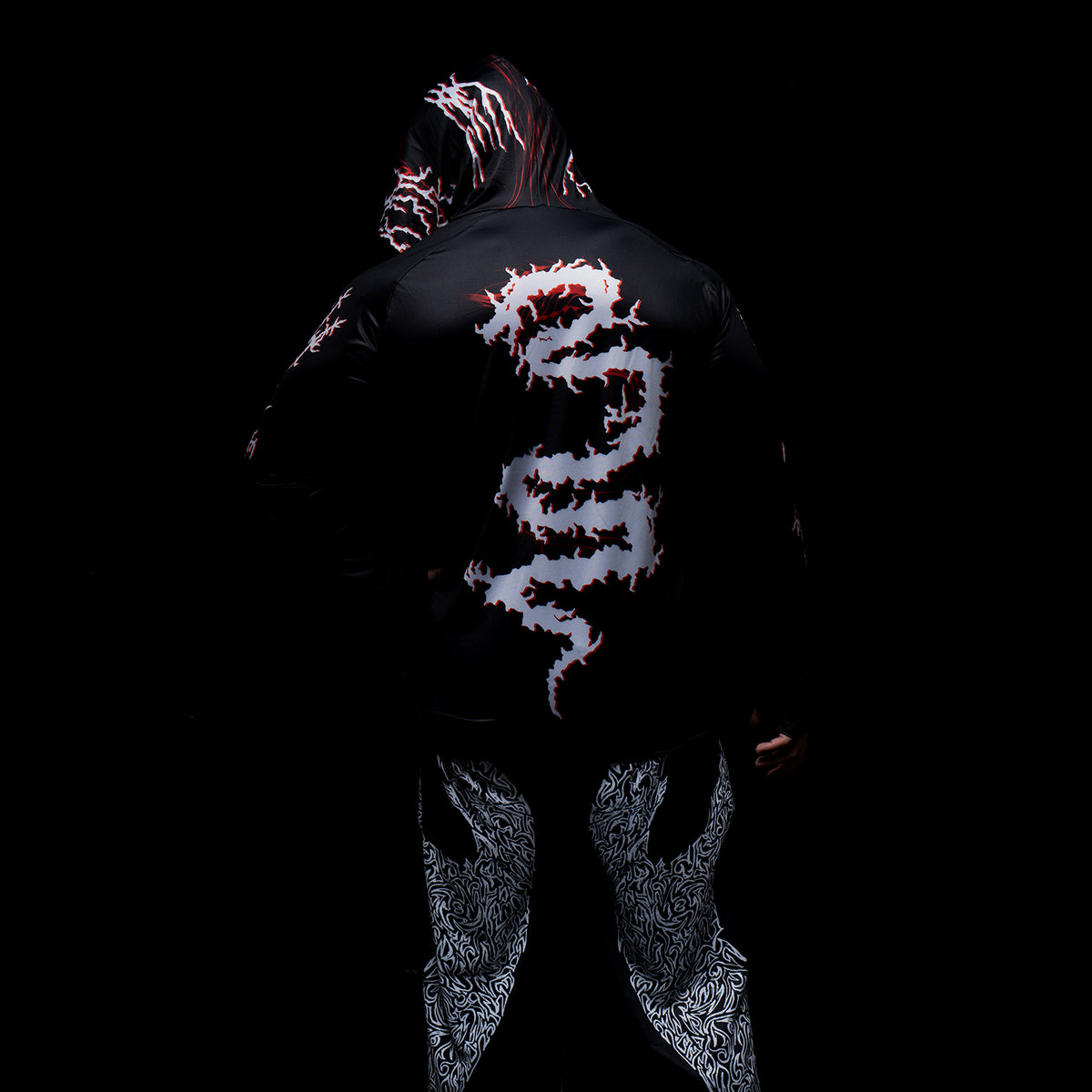 Veritate x Flexzone Gym Hardcore Hoodie Lengan Panjang Drogo series VPS-001