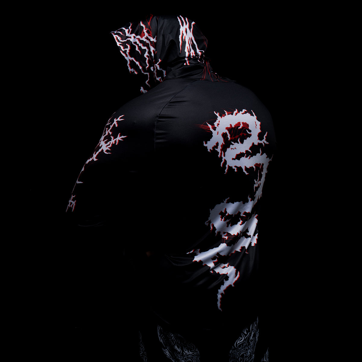 Veritate x Flexzone Gym Hardcore Hoodie Lengan Panjang Drogo series VPS-001