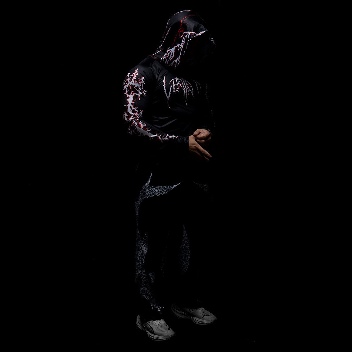 Veritate x Flexzone Gym Hardcore Hoodie Lengan Panjang Drogo series VPS-001