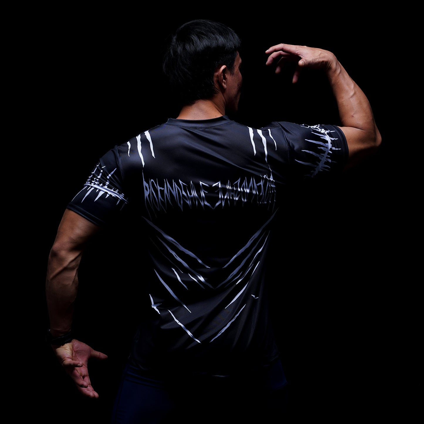 Veritate x Flexzone Gym Hardcore Shirt Rise and Shine series VTS-006