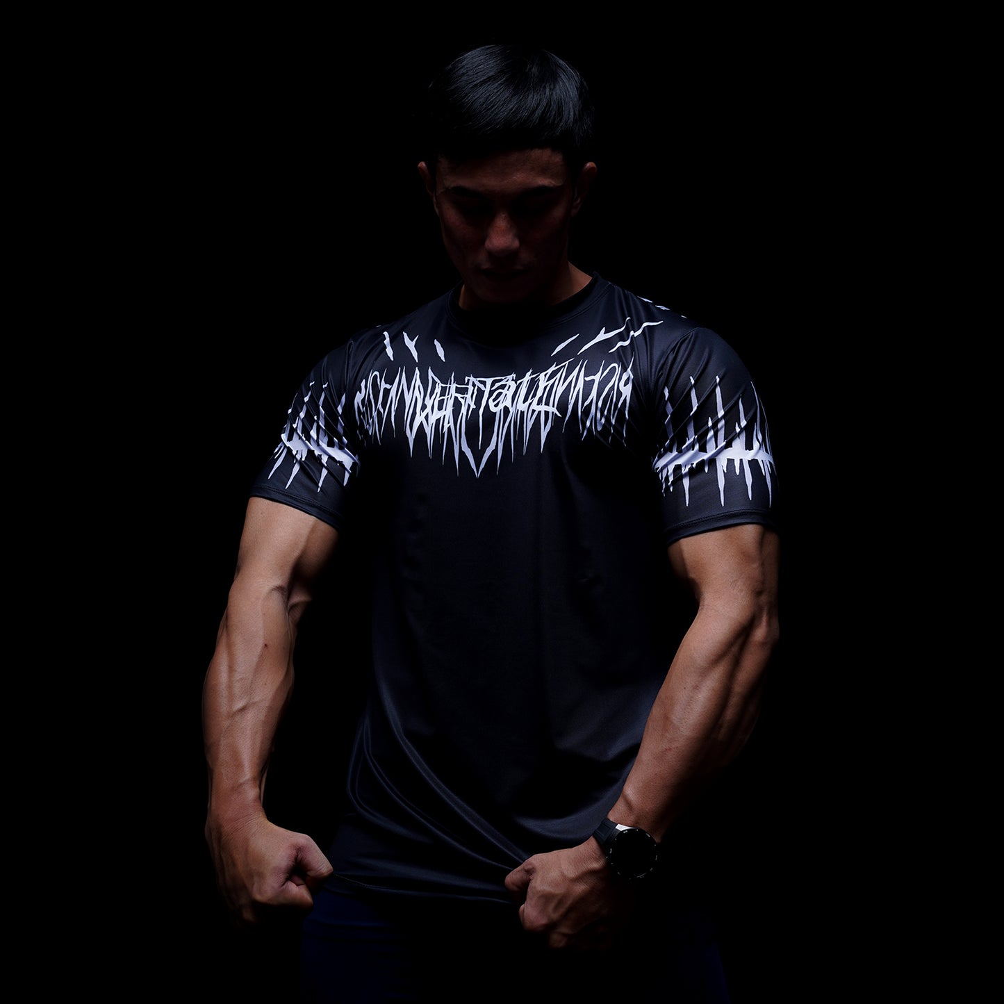 Veritate x Flexzone Gym Hardcore Shirt Rise and Shine series VTS-006