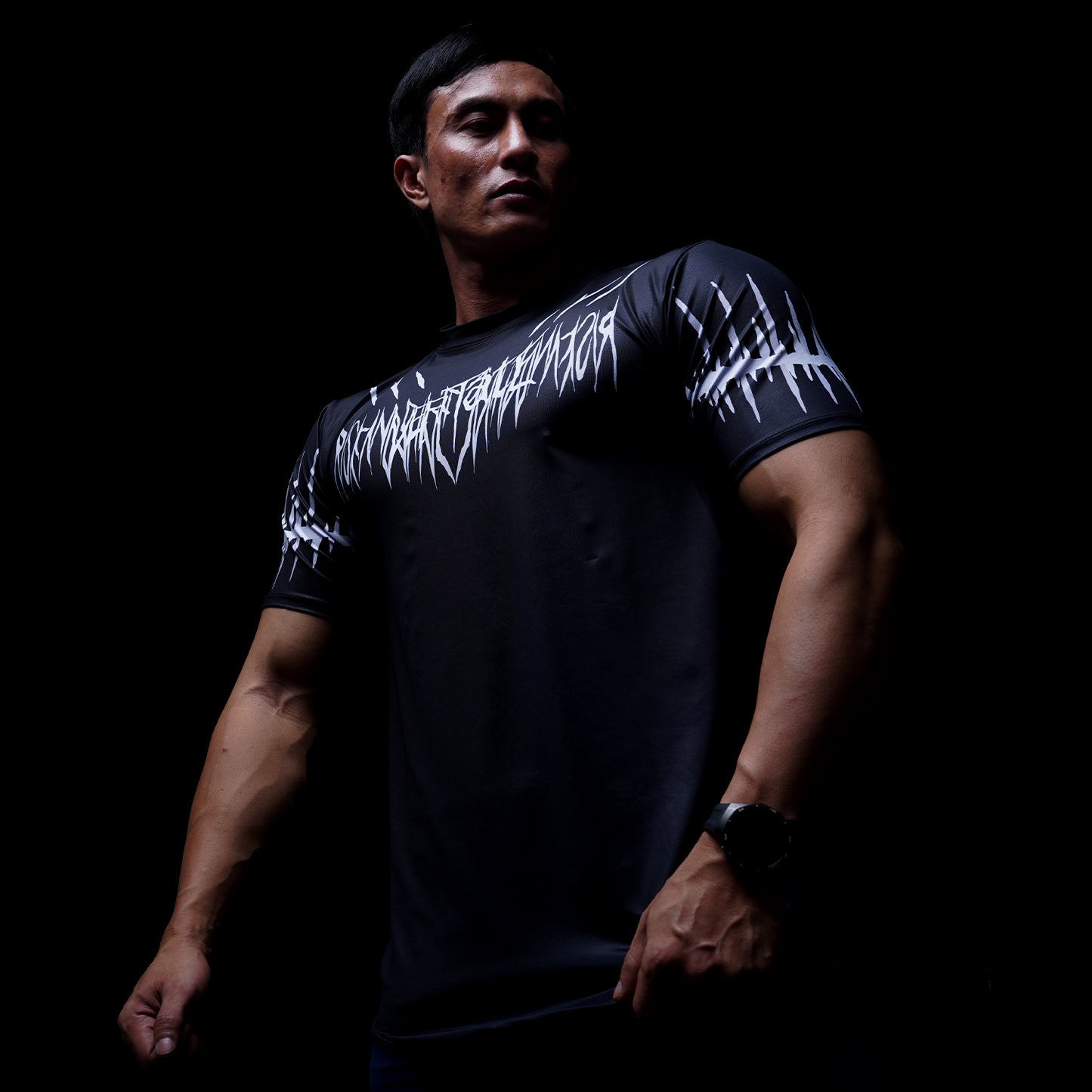 Veritate x Flexzone Gym Hardcore Shirt Rise and Shine series VTS-006