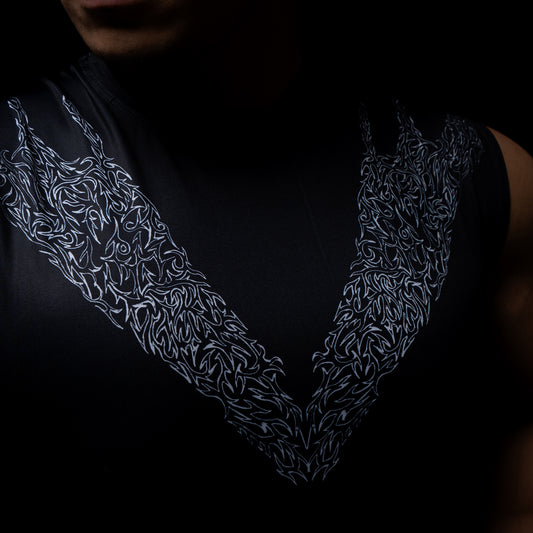 Veritate x Flexzone Gym Hardcore Sleeveless VVS-002